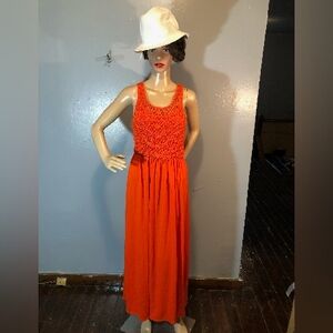 Xhileration Very Orange Lace Ankle Length